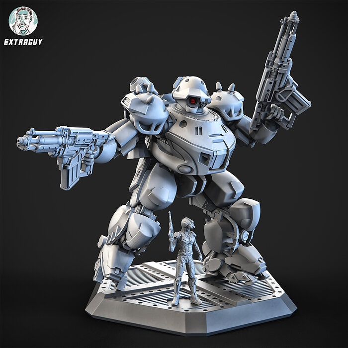 Overweight Gear Jaeger 75mm Plus Pilot