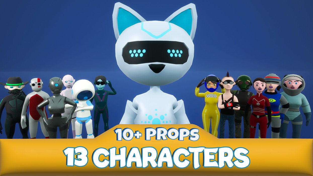 Sci-Fi 13 Stylized Characters