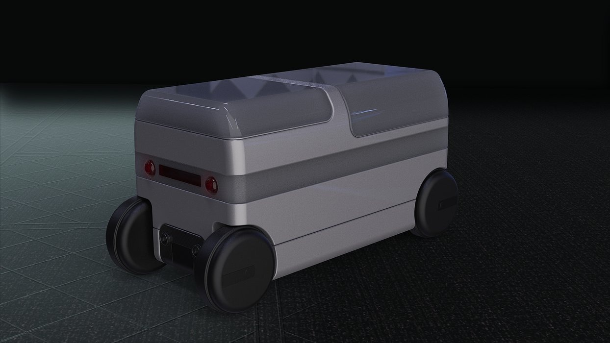 robotic vehicle delivery 