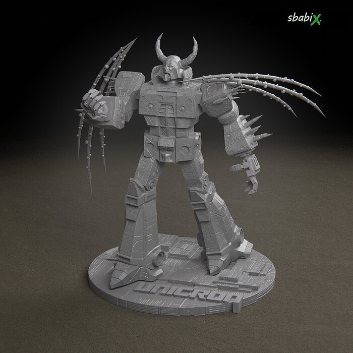 Unicron Villian from Transformers 80s  Stl 3d model-best quality