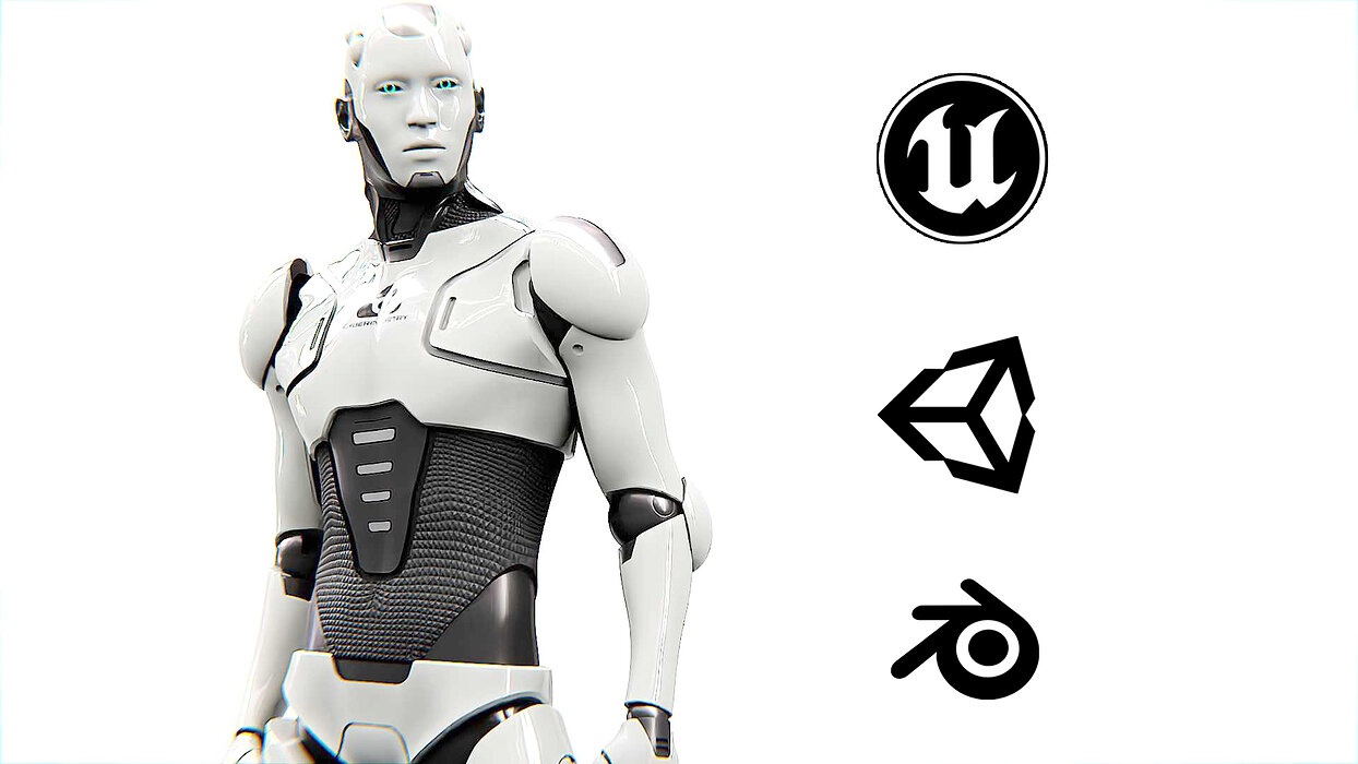 ANDROID CRONOSH  Rigged for Unreal Engine - Unity - MIXAMO