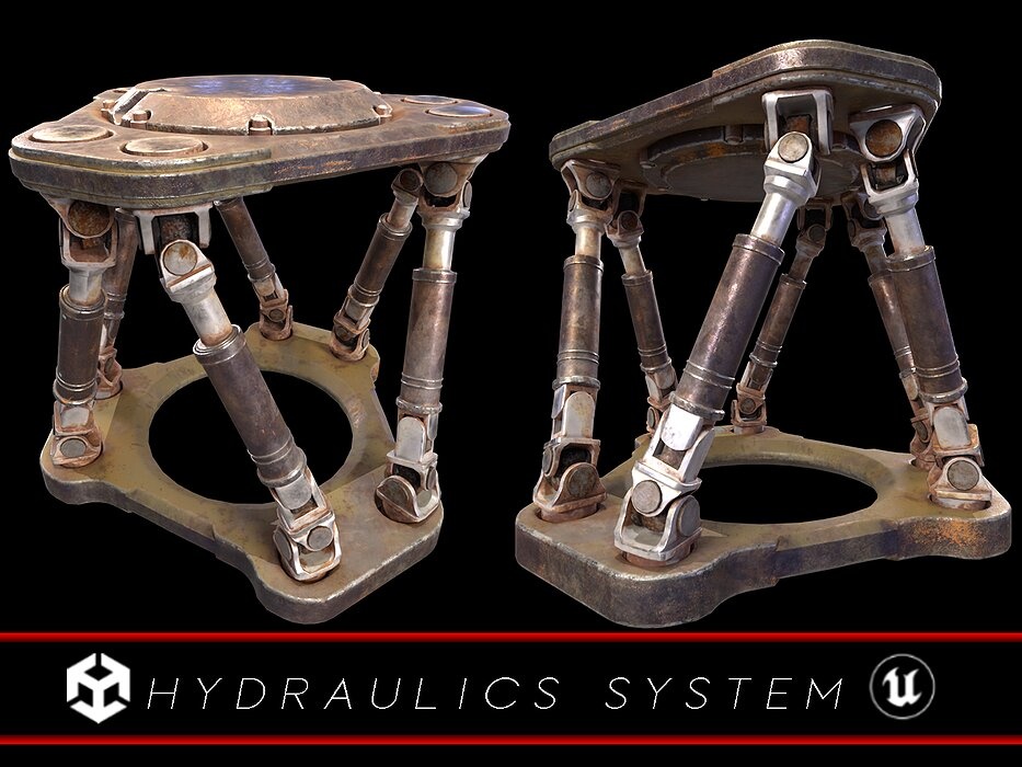 Sci-fi Hydraulics System