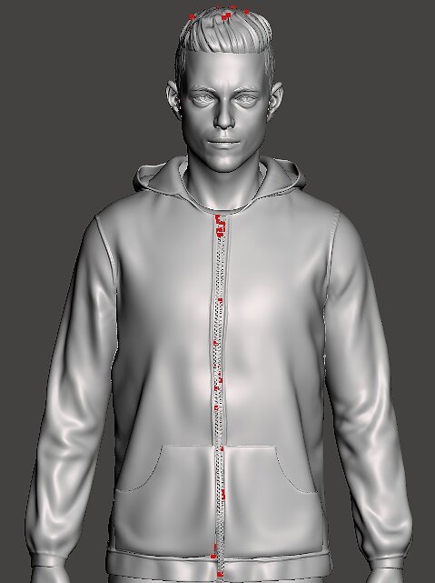 Elliot Aldersson Mr Robot Rami Malek 3d model