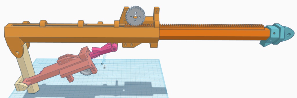 Servo crane