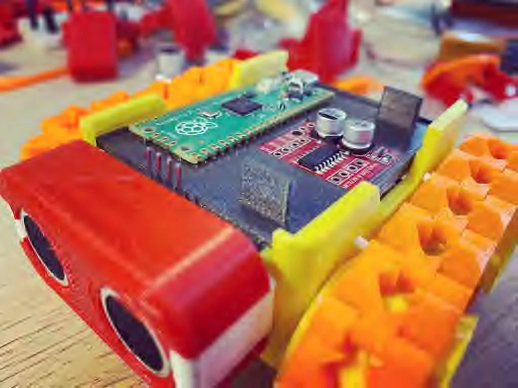 PicoSMARS - Raspberry Pi Pico holder board for SMARS robot