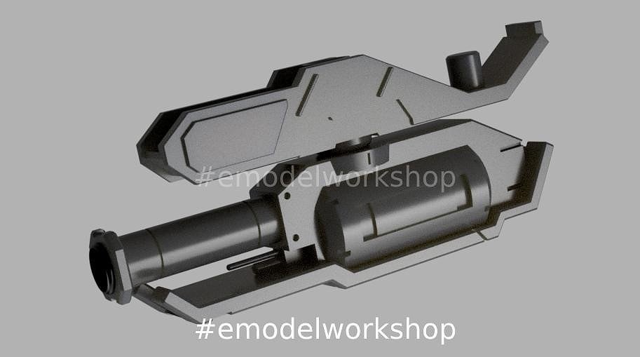 Barbatos Arm Rocket Optional Set 144 Scale
