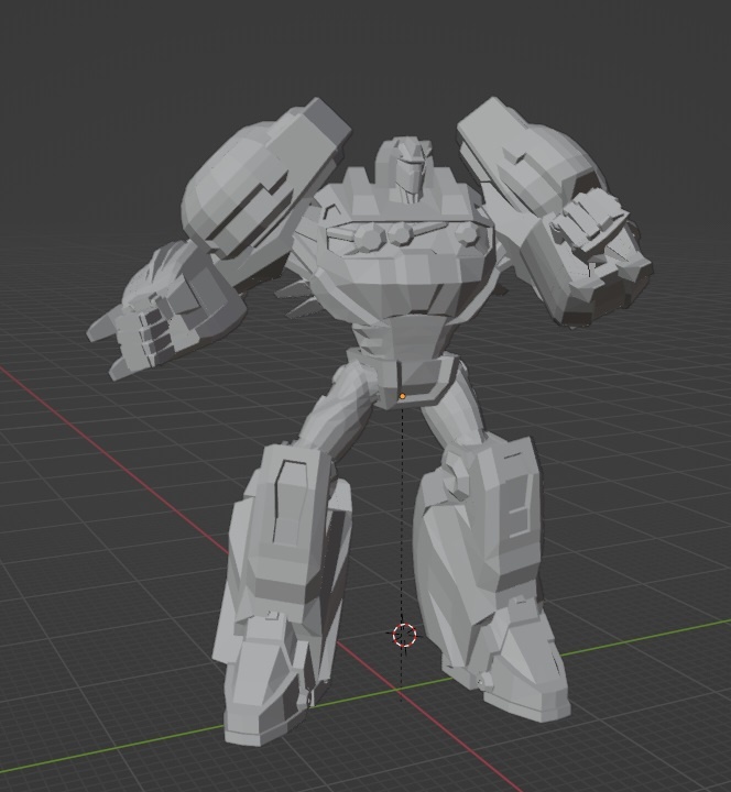 GRIMLOCK FALL OF CYBERTRON POSE 1