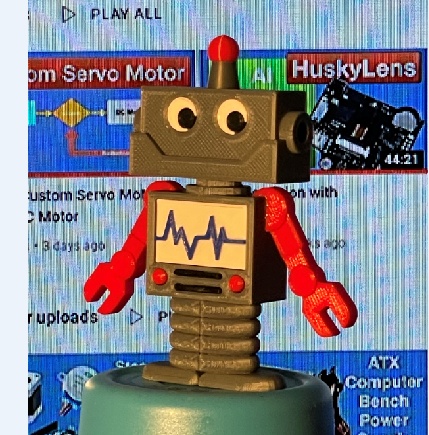 DroneBot Workshop Mascot Robot
