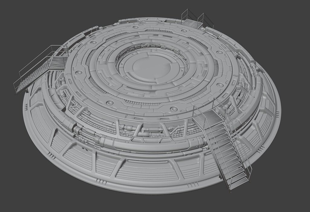 HD Mech Bases - Round