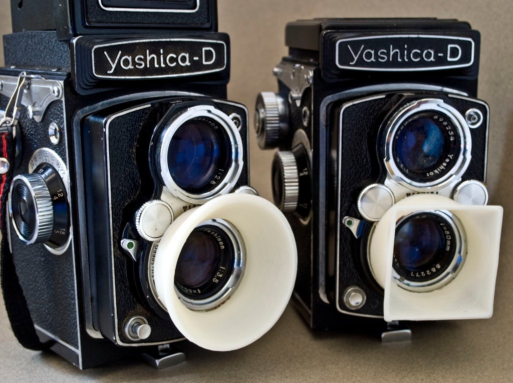 YASHICA D LENS HOOD