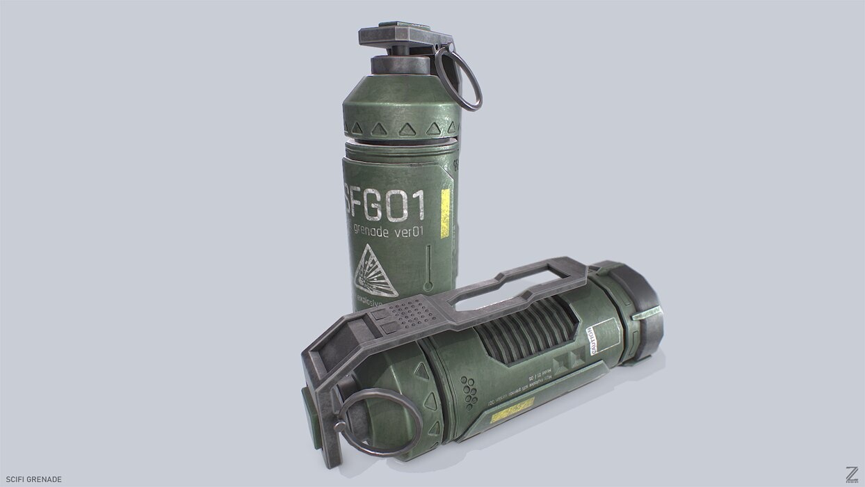Scifi grenade