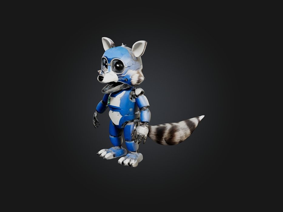 RoboRaccoon Model