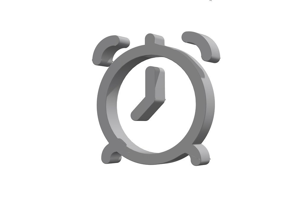 3d alarm clock