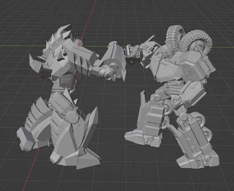 Optimus Prime Vs Megatron FOC 2