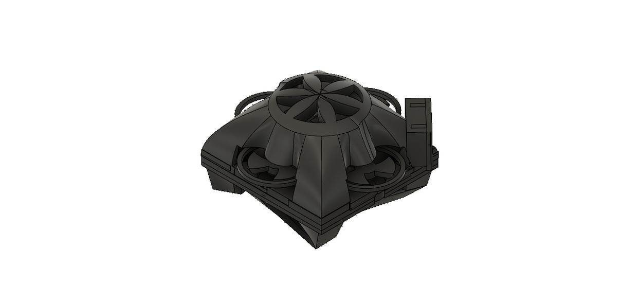 3 inch drone chassis 3D print model