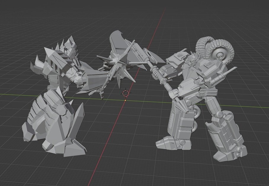 Optimus Prime Vs Megatron FOC 3