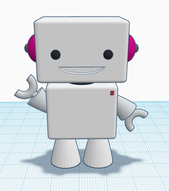 ROBOBIC FIGURE WITH OR WITHOUT PLATFORM