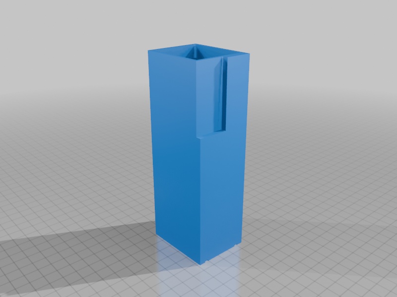 3d Printable chamber for weights right side