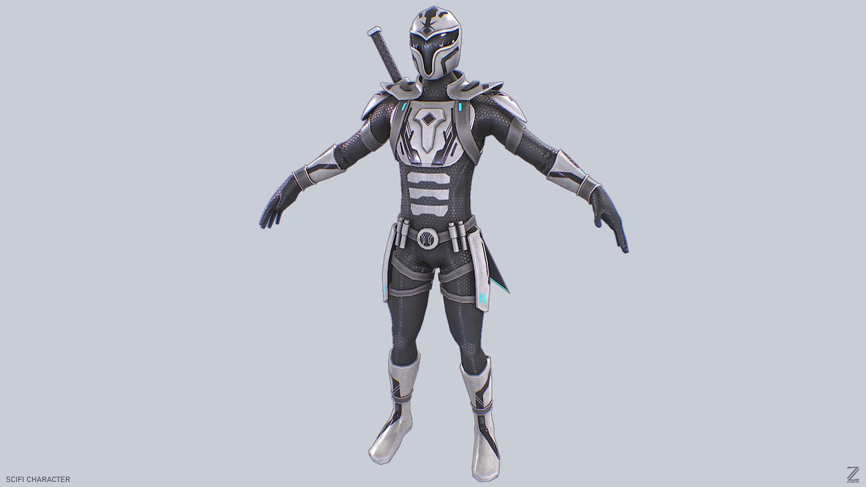 Scifi character
