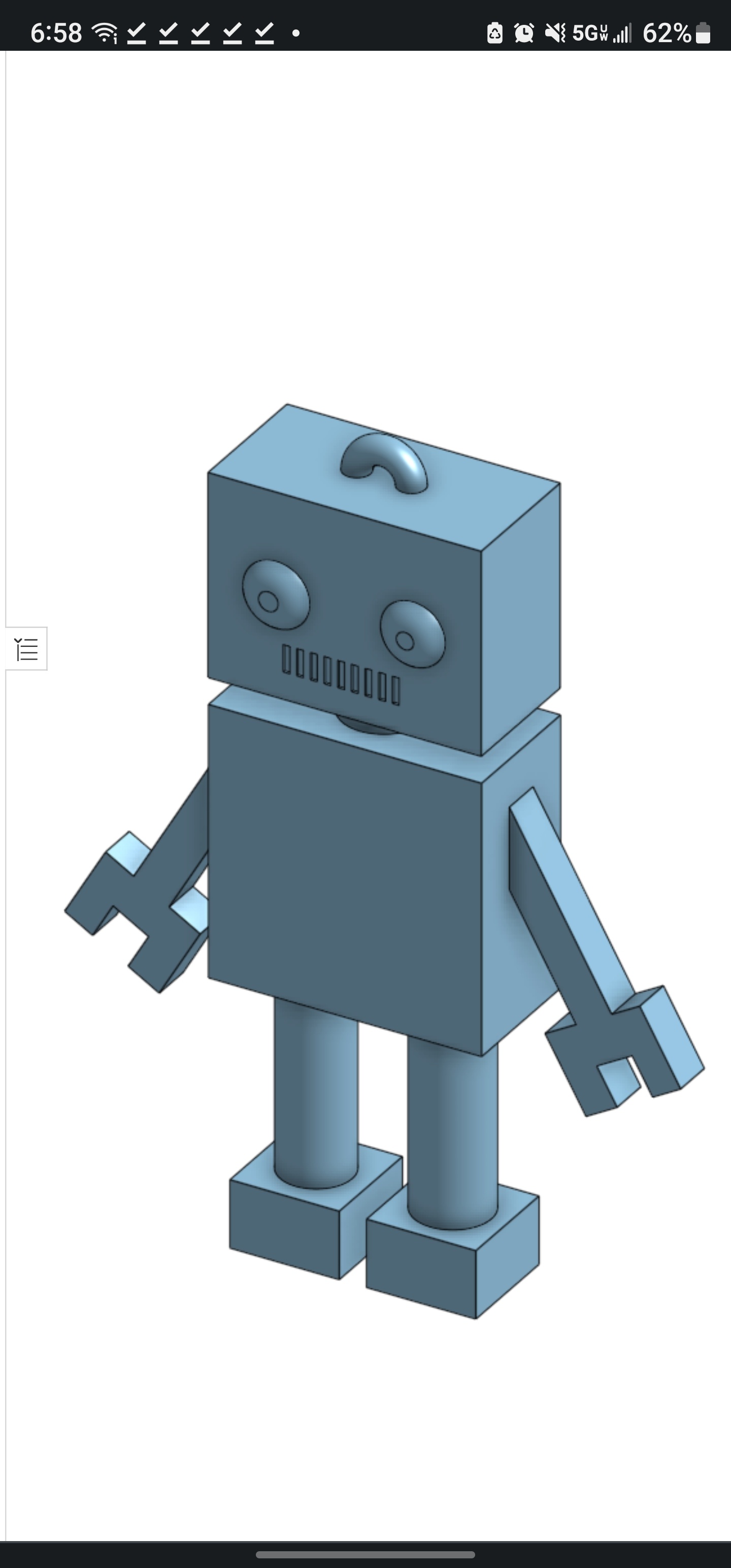 ROBOT KEYCHAIN
