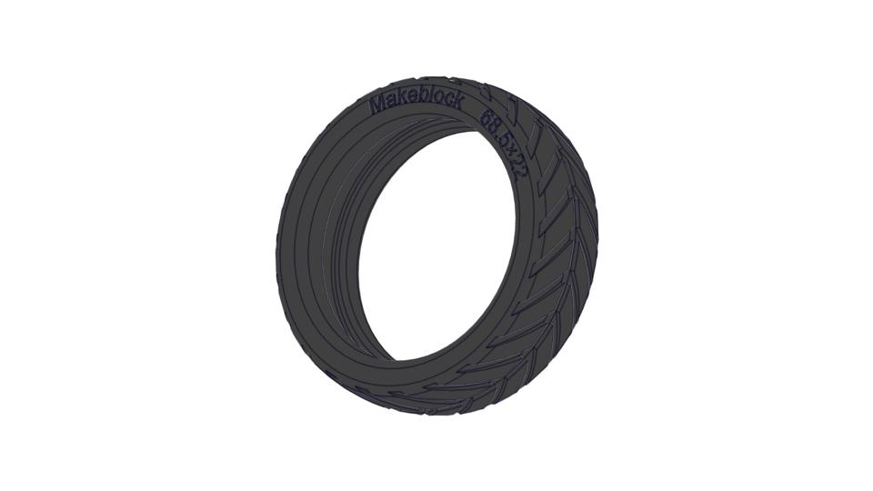 Tyre 68.5x22