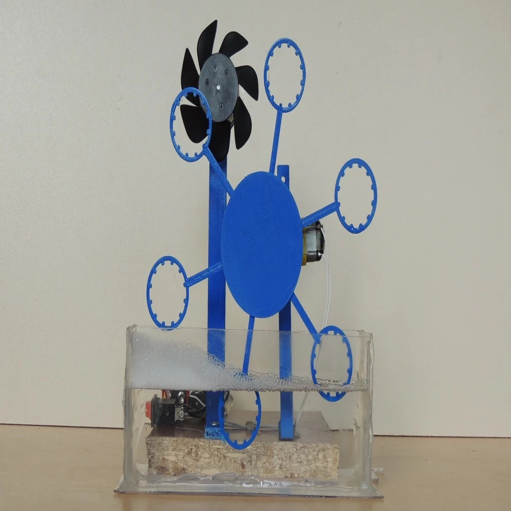 Bubble Blister Robot Machine Educational Kit For Kids