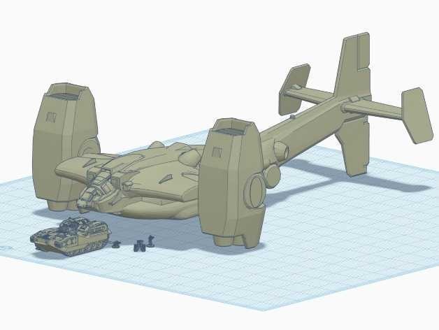 Kitbash: Warbots - Dropship
