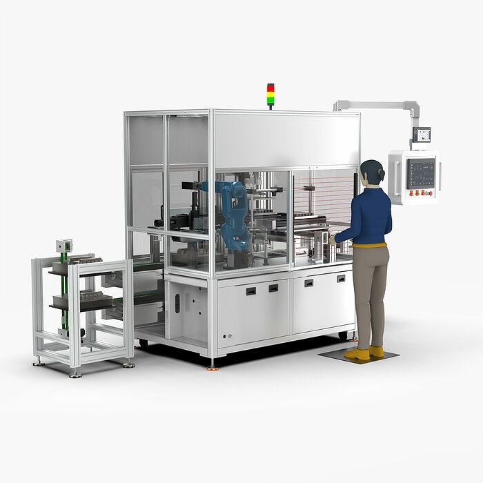 Automatic IGBT Radiator Assembly Machine