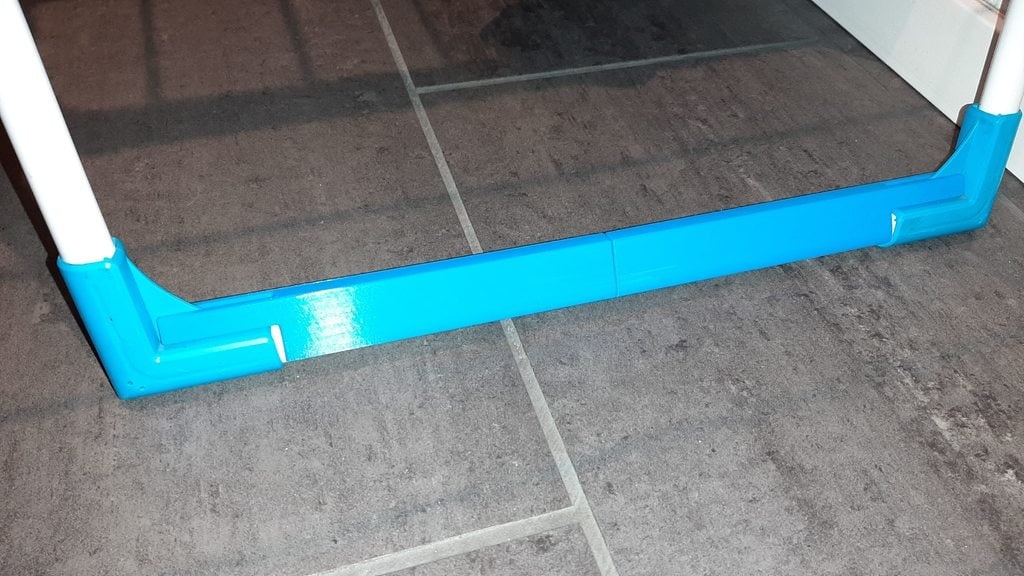 Robot Vacuum barrier for Leifheit clothes airer / drying rack
