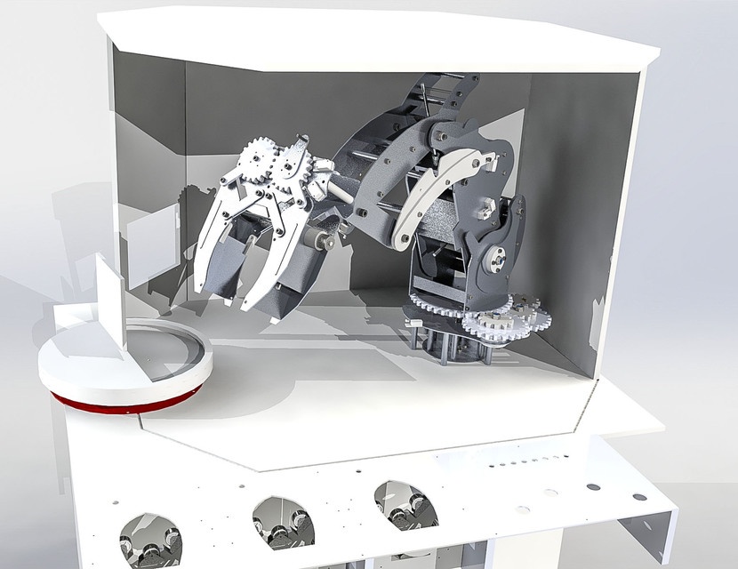 Robot arm. Manipulator