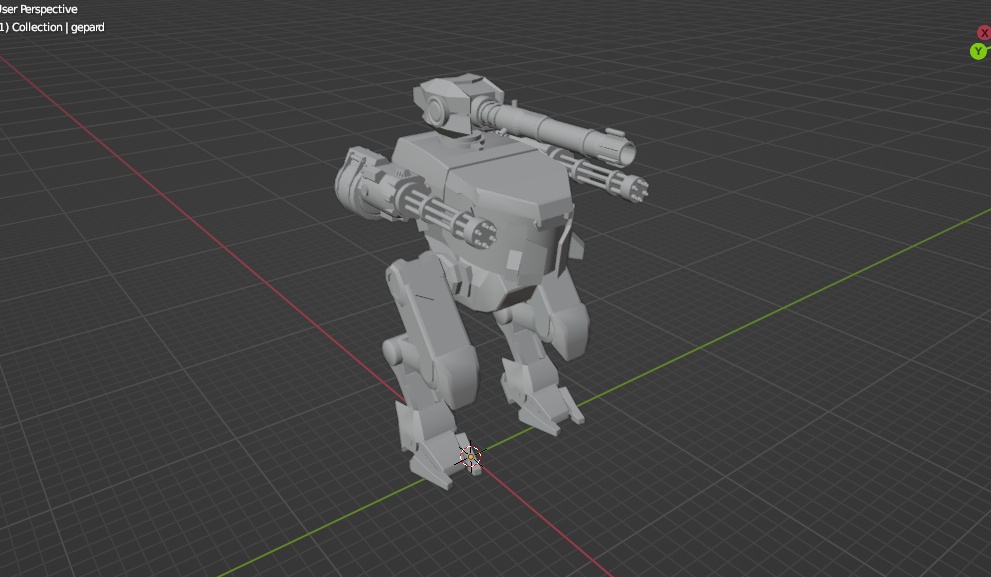WAR ROBOT GEPARD