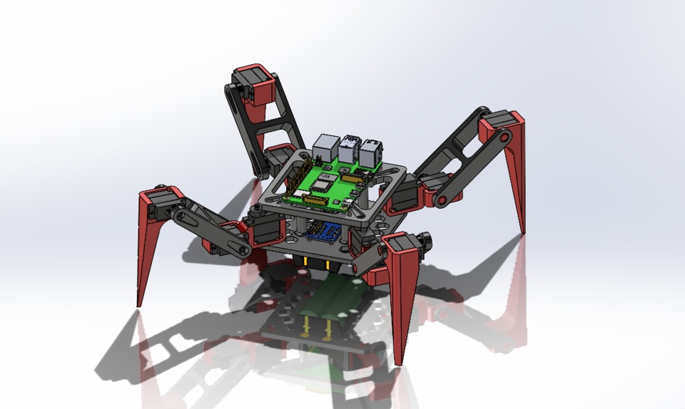 Quadruped Spider