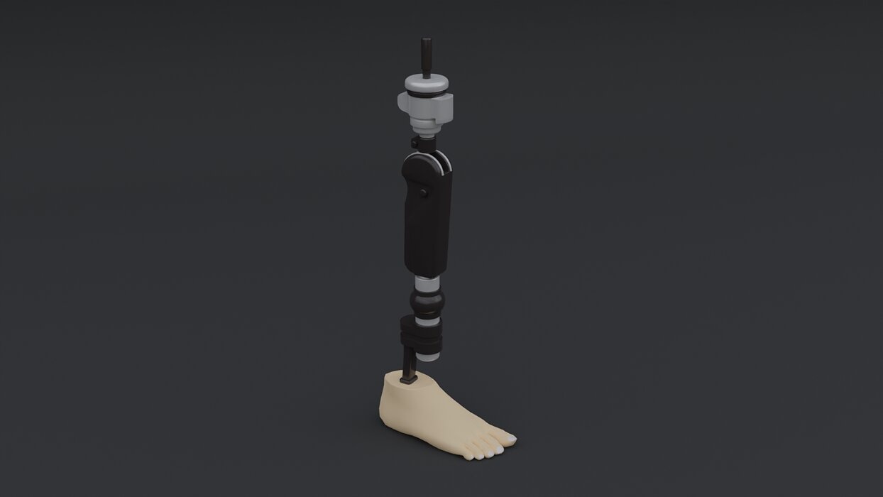 Transfemoral Prosthetic Leg