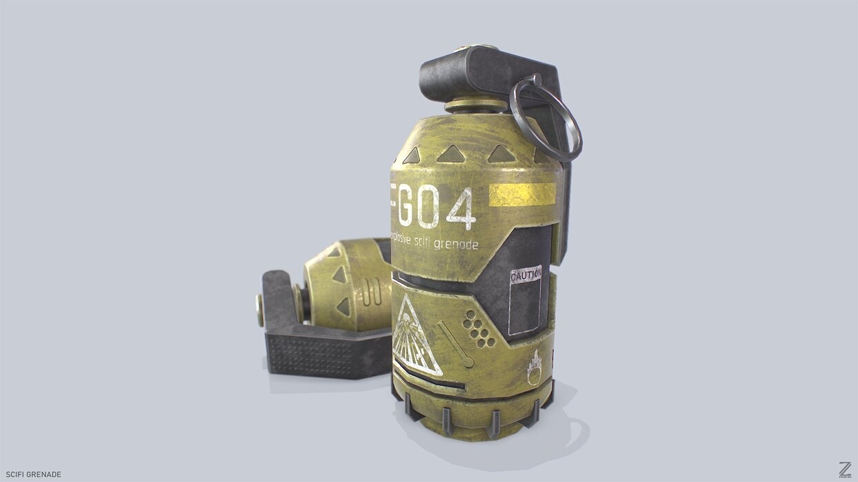 Scifi grenade