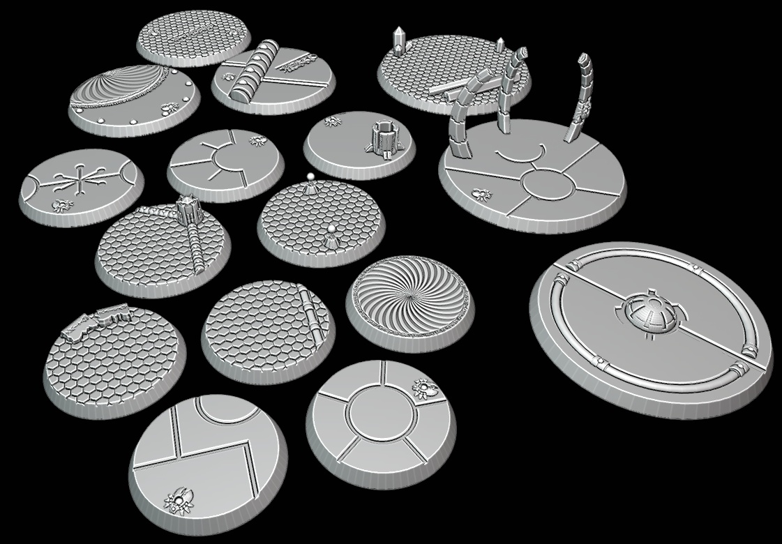 ANCIENT ALIEN THEMED BASES