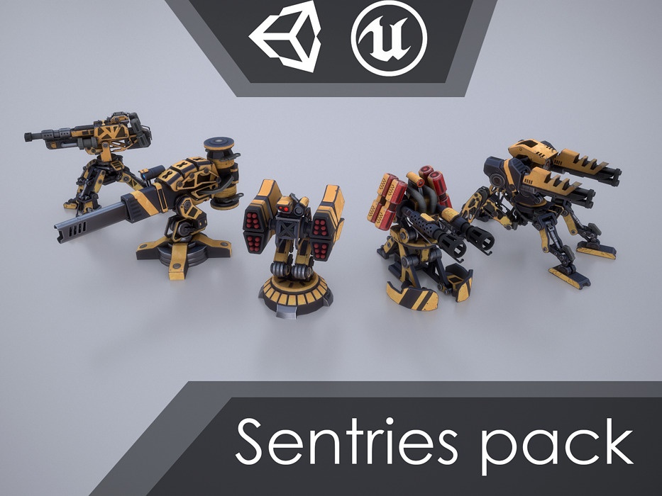 Gameready sentries collection