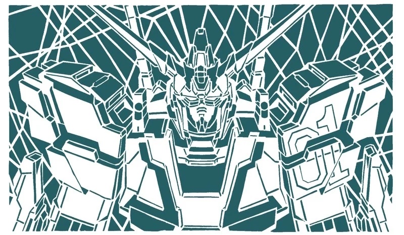 Gundam stencil 5