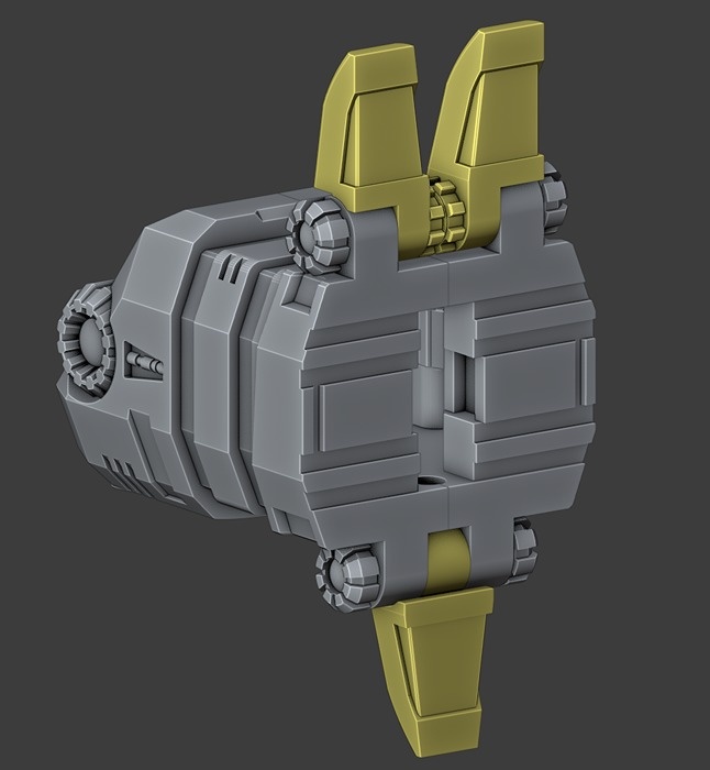 Non-Combining Arms for PotP Grimlock
