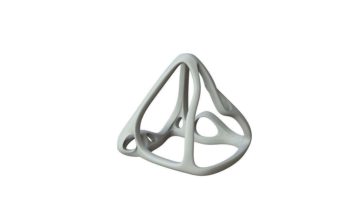 SciFi Cube Object No 62891 Low Poly Shape