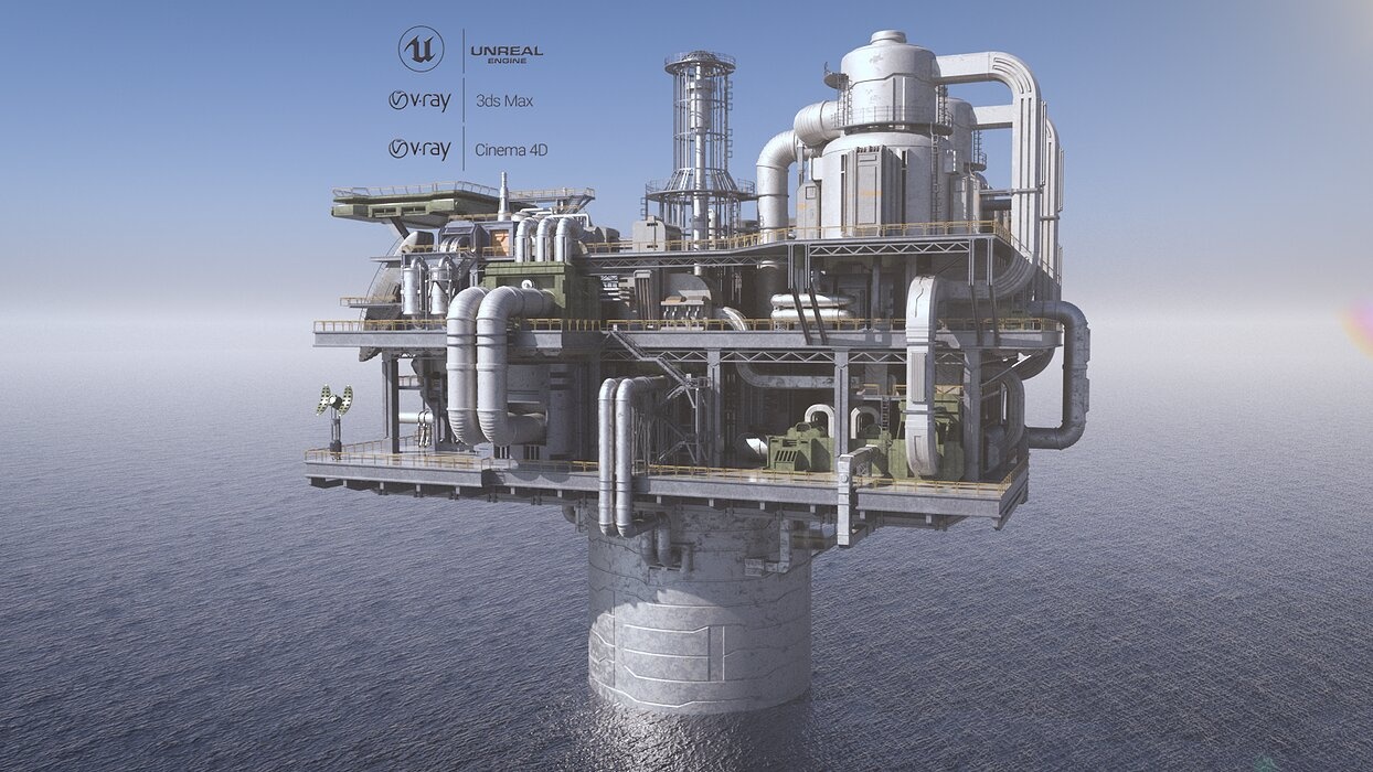 Sci-fi OilRig