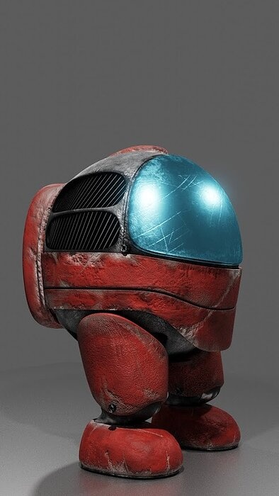 Realistic AmongUs Crewmate