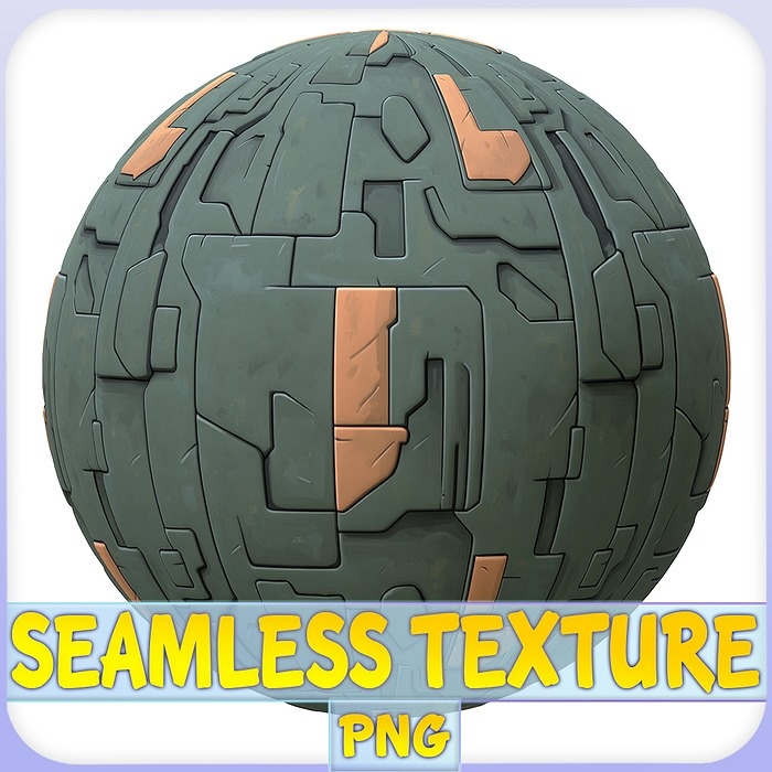 SciFi Seamless Texture