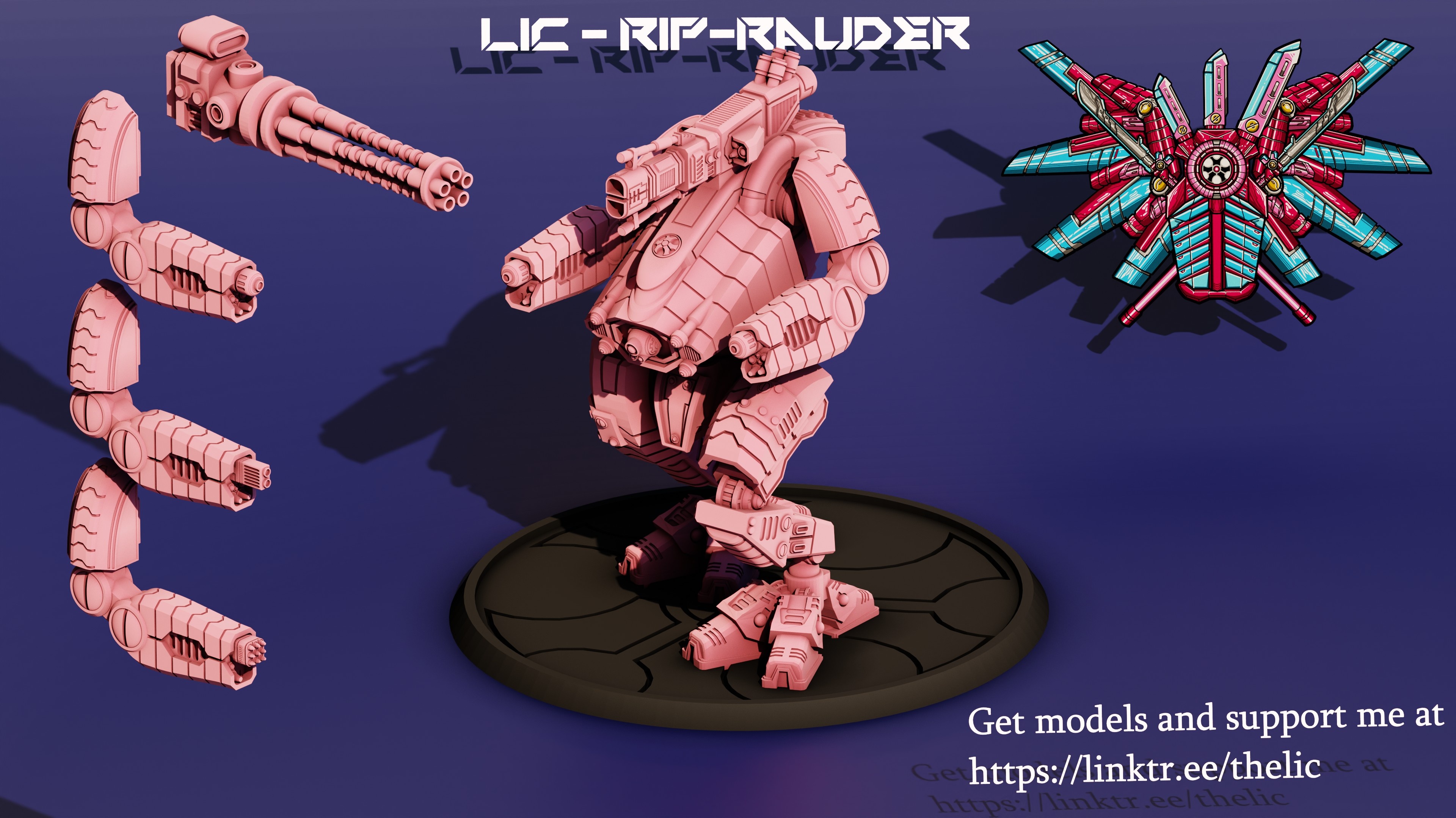 LIC - RIPRAUDER ASSAULT MECH