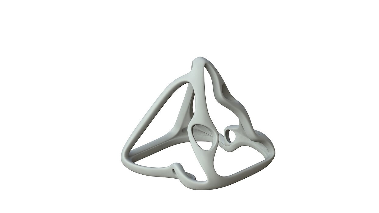 SciFi Cube Object No 61531 Low Poly Shape