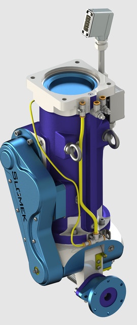 Pneumatic tilt unit