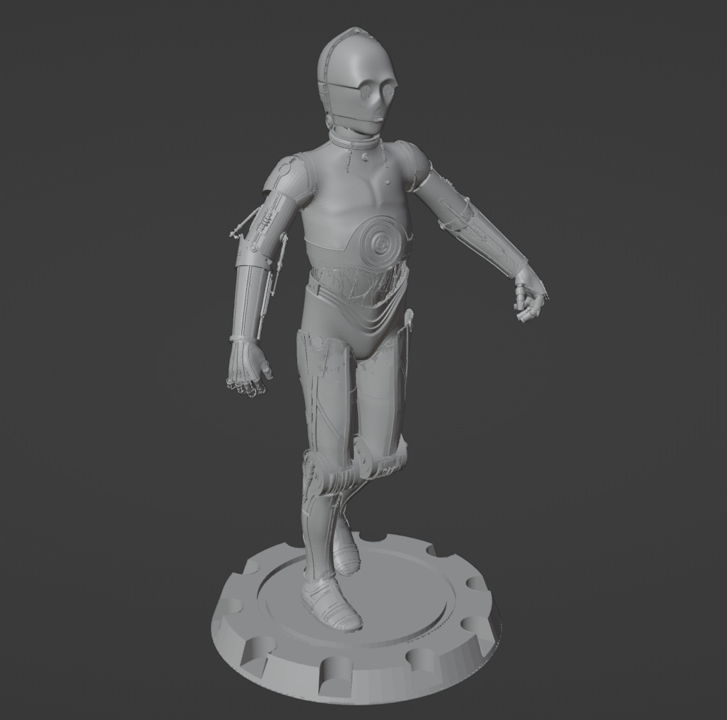 C3-PO STATUE