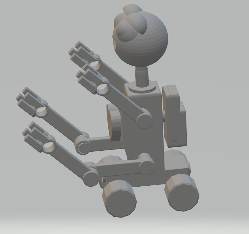 FHW: DAZZLING GOGO ROBOT (ACTION FIGURE)