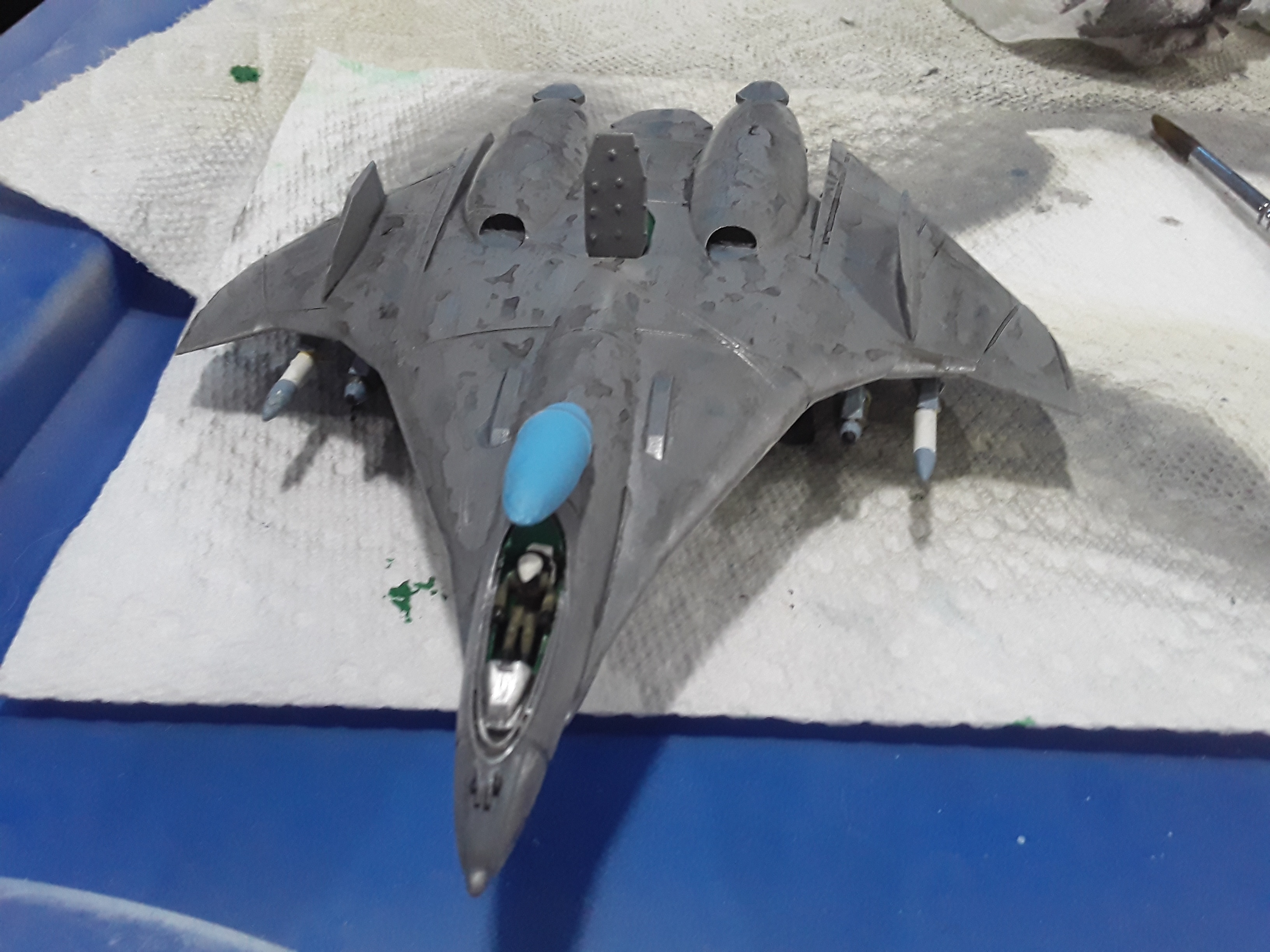 HUMMINGBIRD AEROSPECE FIGHTER LARGE DISPLAY MODEL