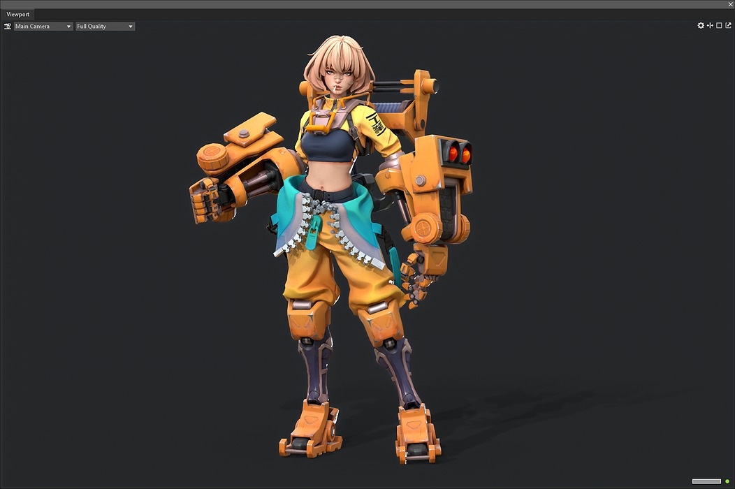 Mecha girl