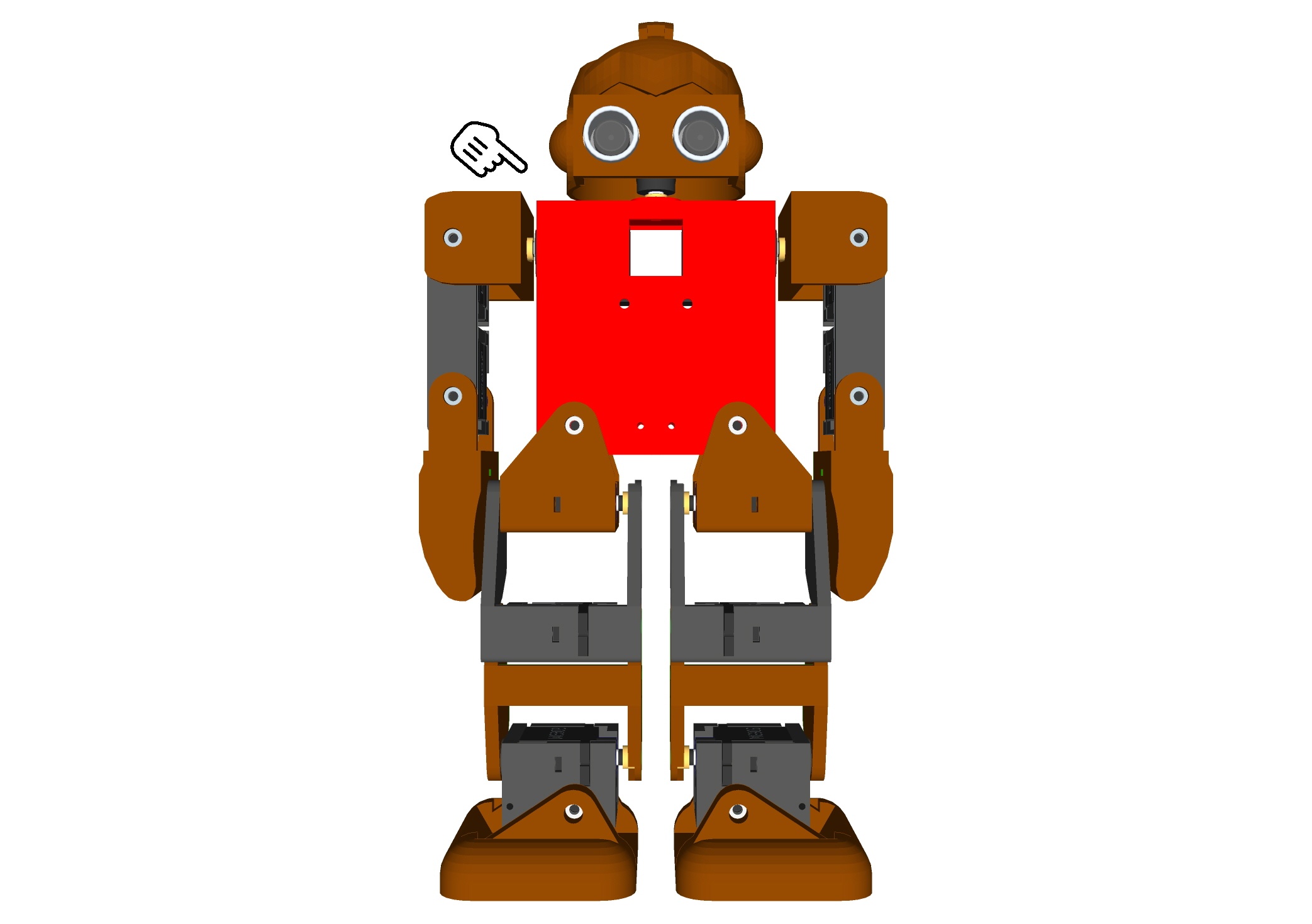 HUMANOID ROBOT – ROBONOID – BODY (NOVA (SHORT) / PSY)